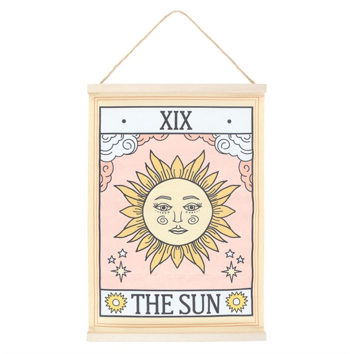 The Sun Vintage Tarot Wall Hanging
