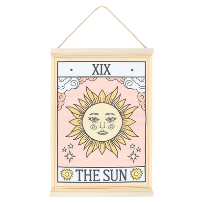 The Sun Vintage Tarot Wall Hanging