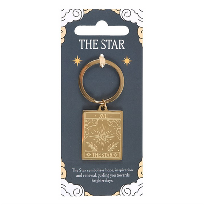 The Star Vintage Tarot Keyring