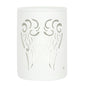 White Angel Wings Cut Out Oil Burner