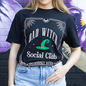 Green Bad Witch Social Club Unisex T-shirt Size XL