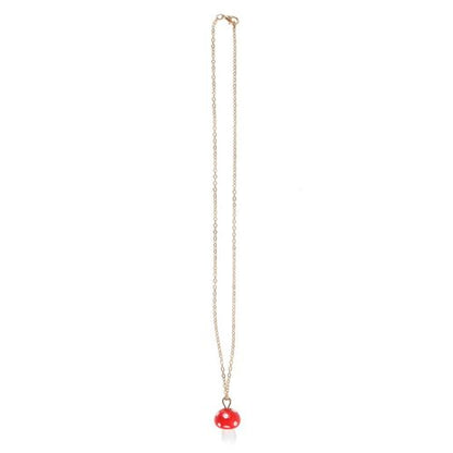 Toadstool Charm Necklace Card