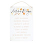 Autumn Magic Metal Hanging Sign